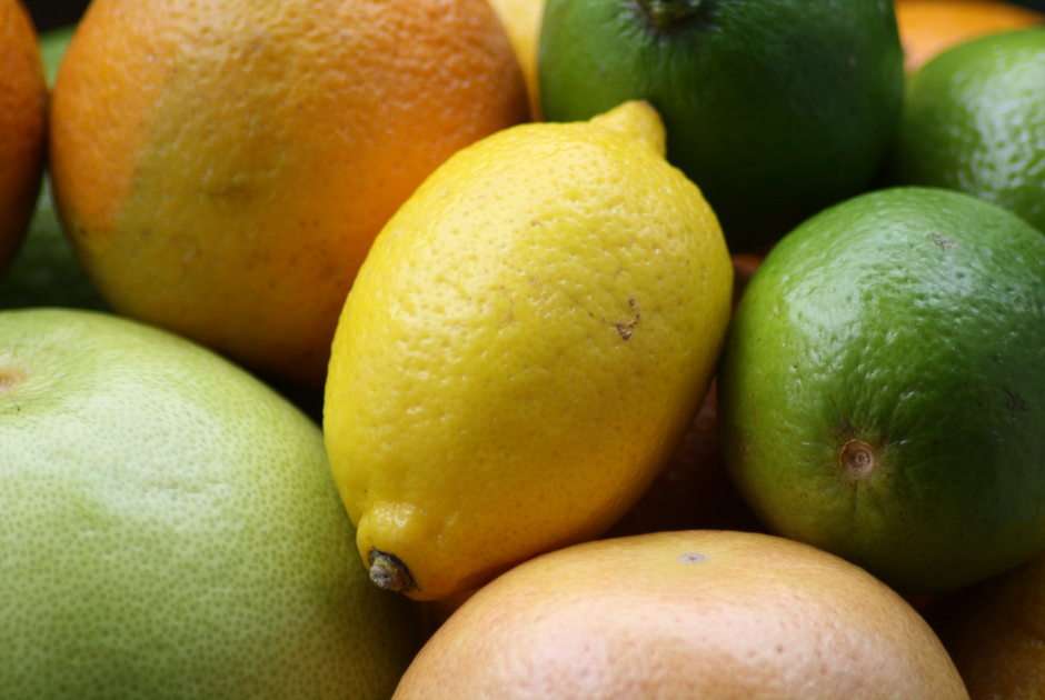 цитрусови плодове онлайн пъзел