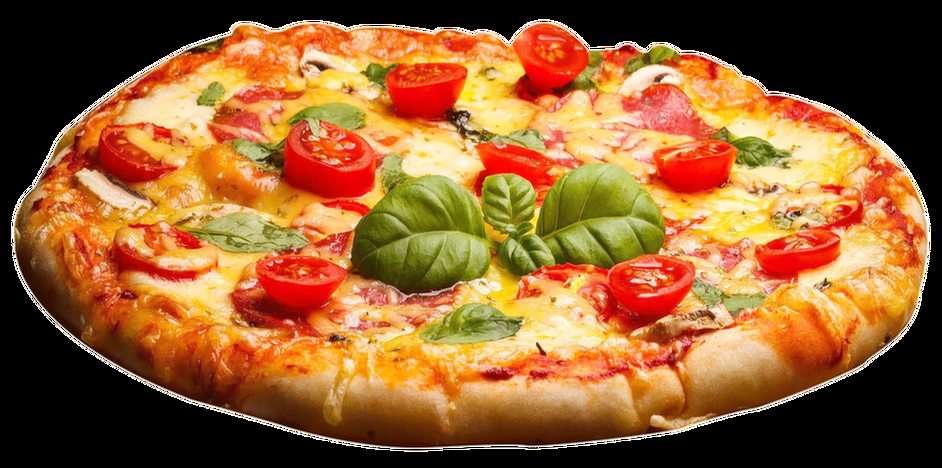 Pizza puzzle online din fotografie