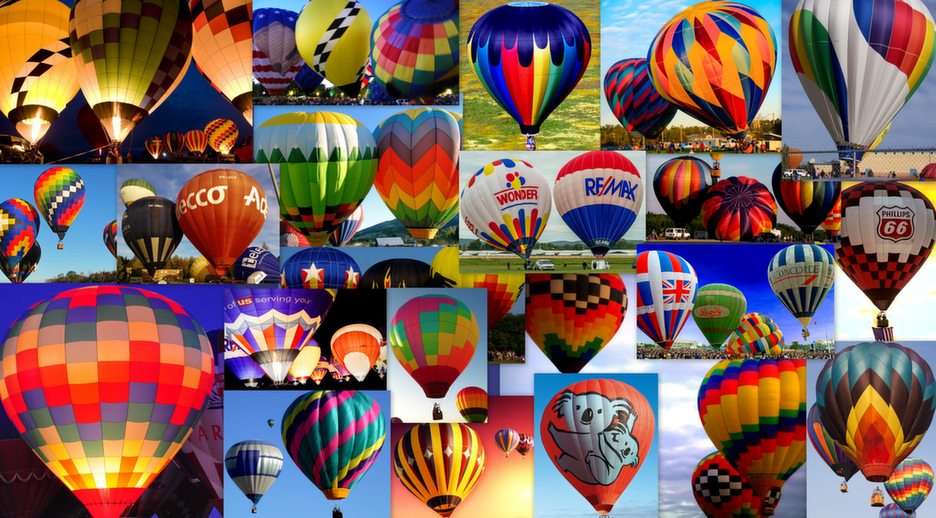 Luftballons Online-Puzzle vom Foto