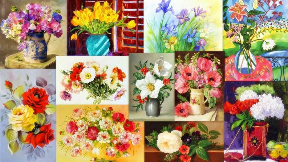 Flores puzzle online a partir de foto