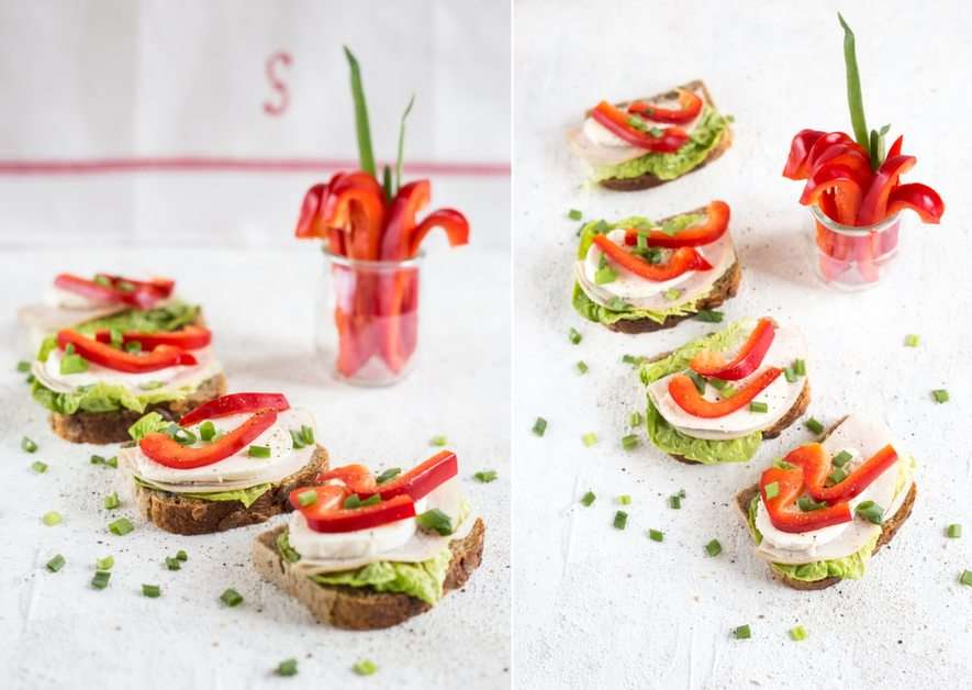 Smörgåsar pussel online från foto