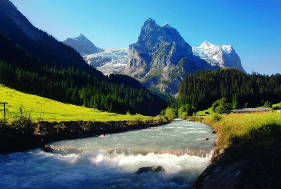Schweiz pussel online från foto