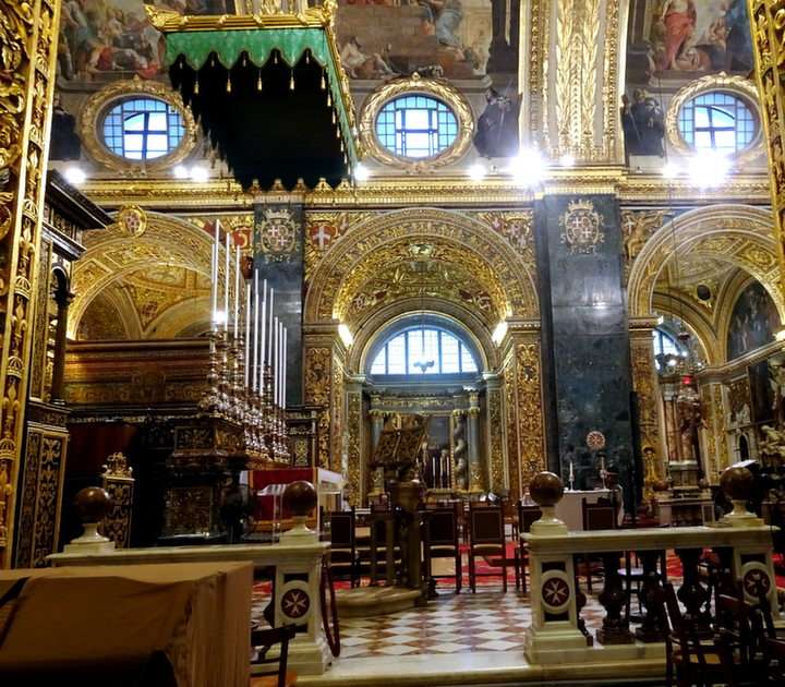 Kathedrale von St. John-Valletta Online-Puzzle