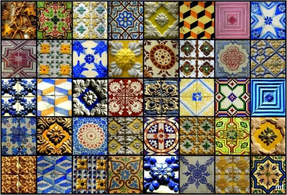 Azulejos_10 puzzle en ligne à partir d'une photo