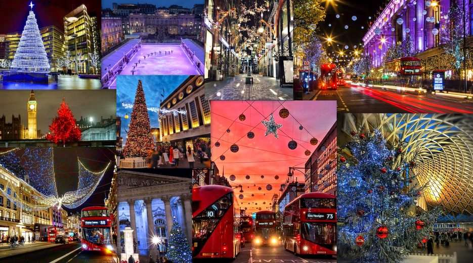 Christmas London online puzzle
