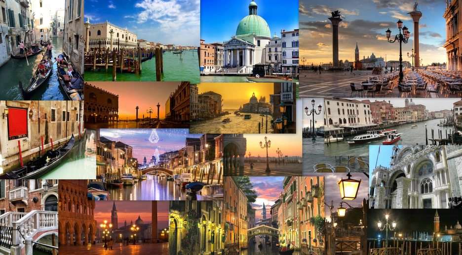 Venice-collage online puzzle