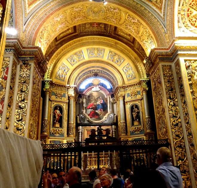 St John-Valletta-katedralen pussel online från foto