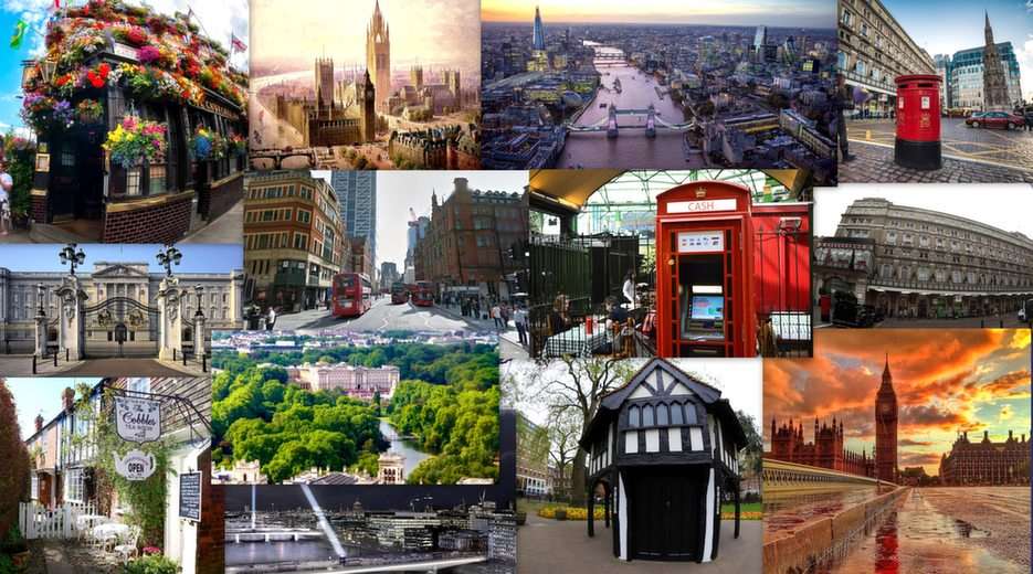 Collage de Londres puzzle online a partir de foto