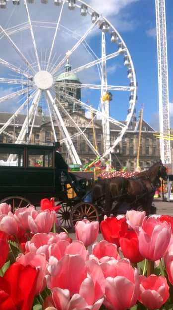 Пролет в Амстердам онлайн пъзел от снимка