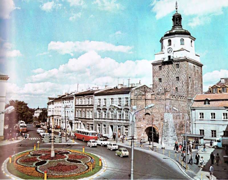 Lublin - Krakau-poort puzzel online van foto
