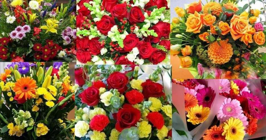 Bouquets online puzzle