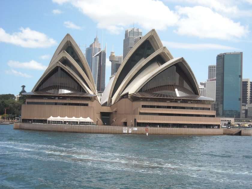 Операта в Сидни онлайн пъзел от снимка