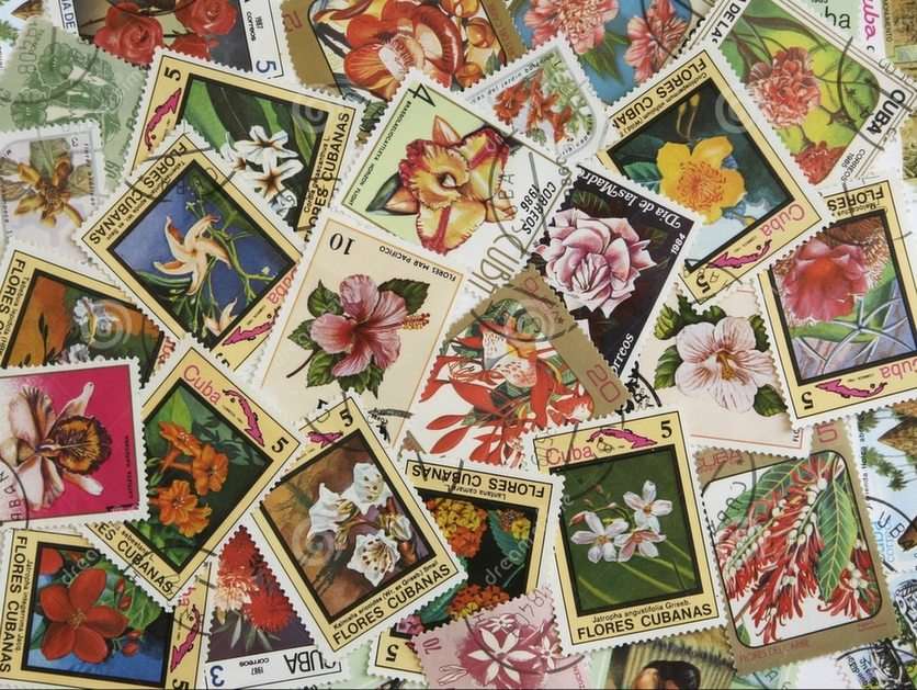 Cubaanse postzegels online puzzel