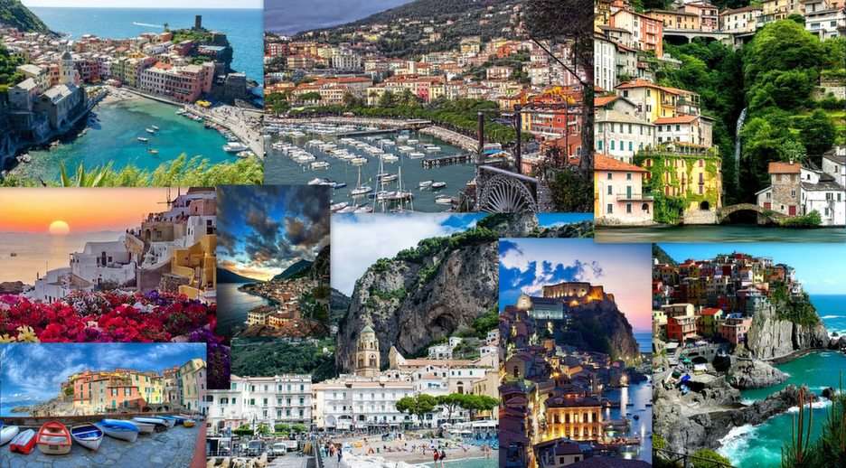 Itálie-Ligurie online puzzle