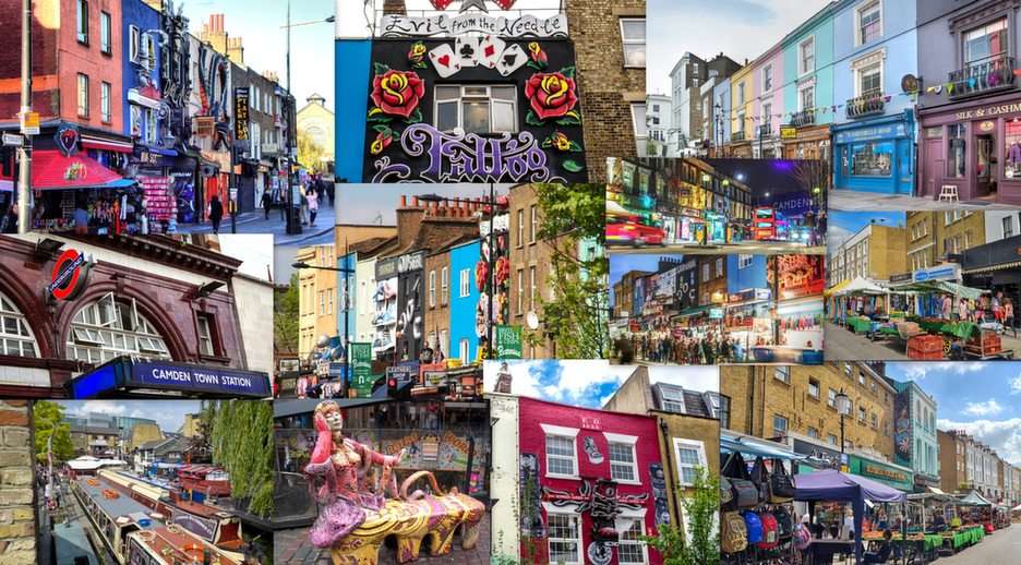 Londres-Camden Town puzzle en ligne à partir d'une photo