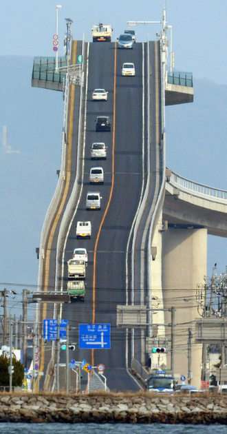 japan bridge pussel online från foto