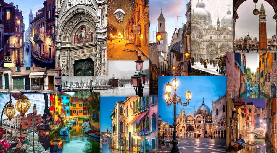 Venise-collage puzzle en ligne