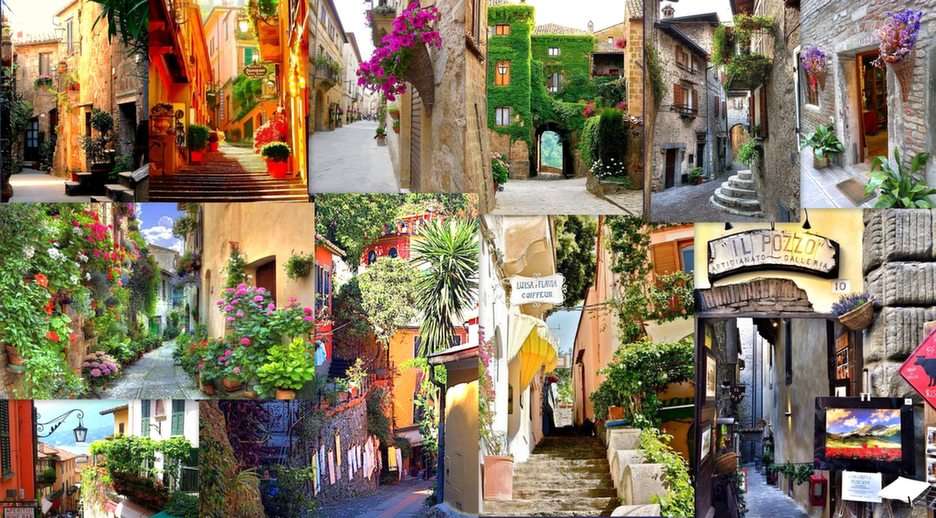 Италиански улици онлайн пъзел от снимка