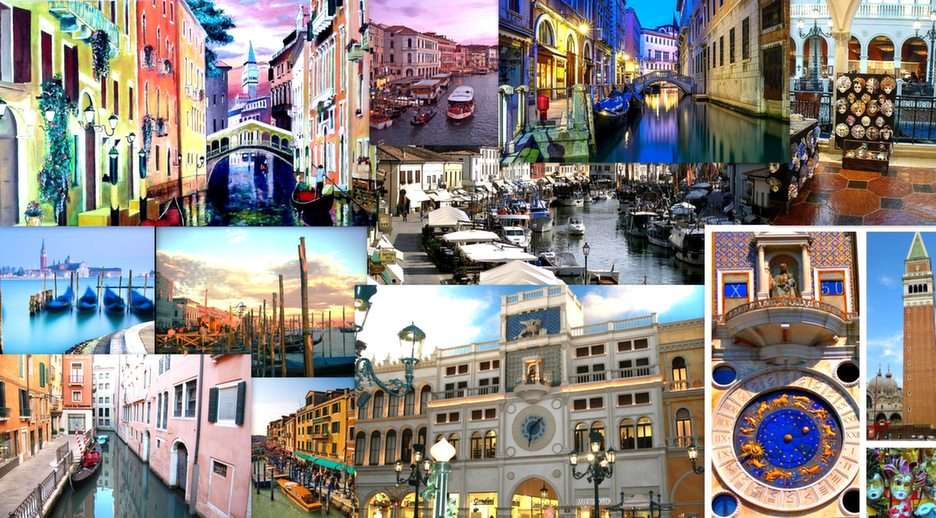 Venice-collage online puzzle
