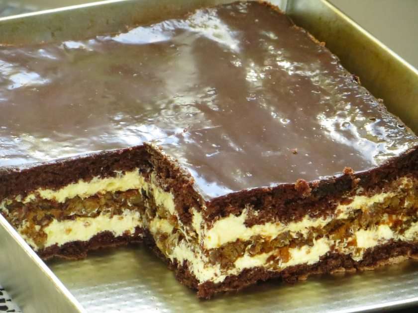 Gâteau à la crème Marysieńka puzzle en ligne