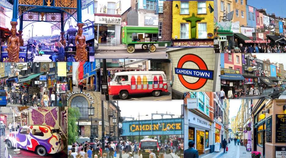 Londres-Camden Town rompecabezas en línea