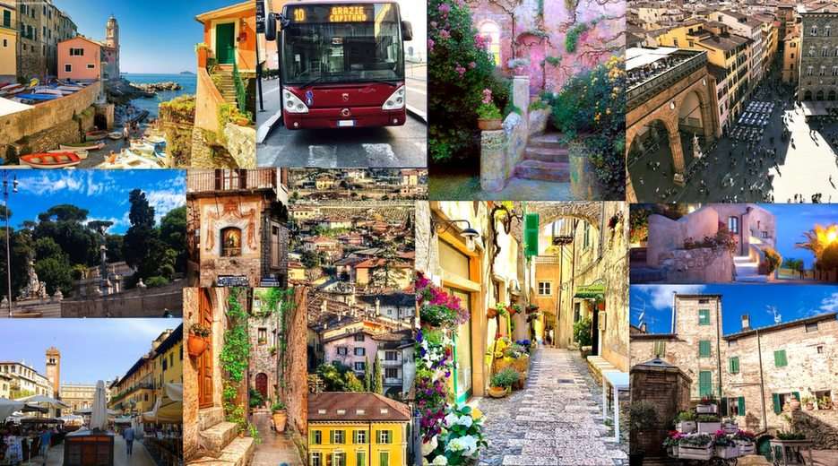 Atmosfera italiana puzzle online din fotografie