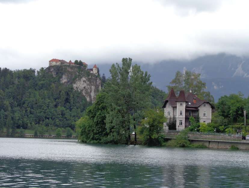 Λίμνη Μπλεντ (Σλοβενία) online παζλ