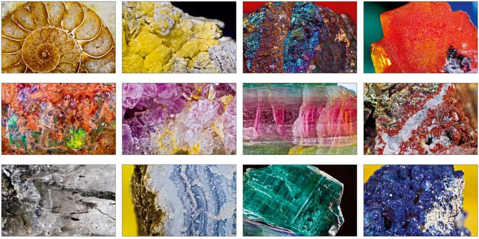 Mineralien Pussel online