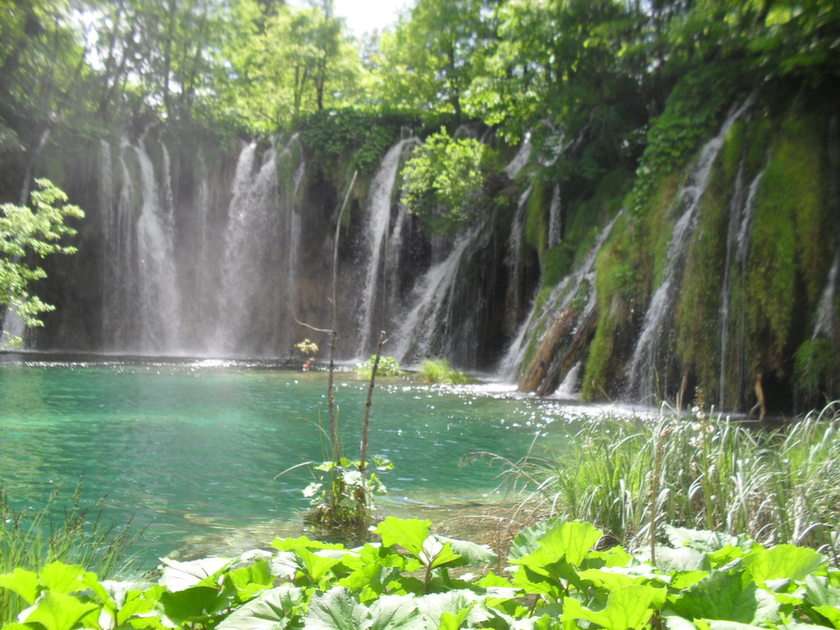 Водопади Питвице онлайн пъзел