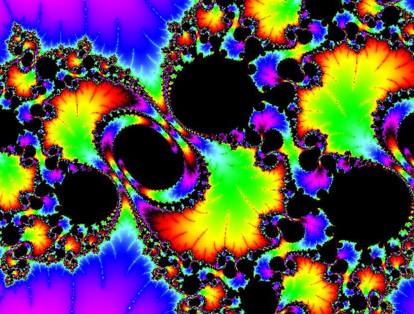 Fractal puzzle online from photo