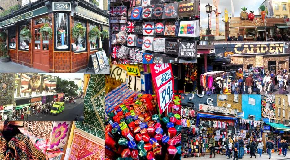 Londres-Camden Town puzzle en ligne à partir d'une photo