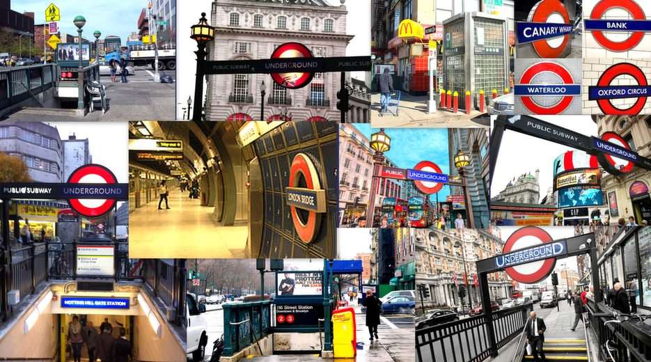 Лондон-метро головоломка