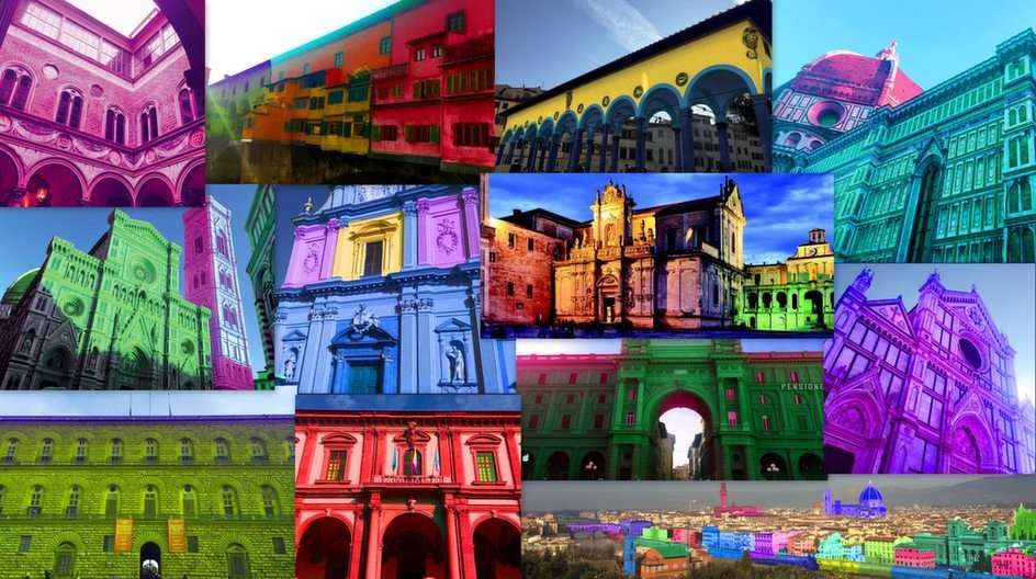 Florence-collage puzzle en ligne à partir d'une photo