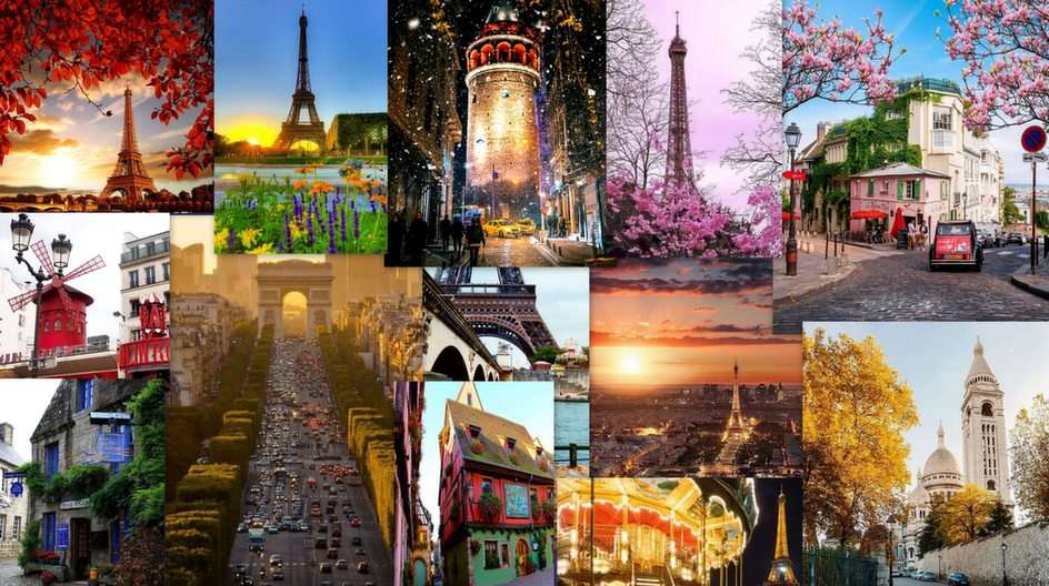 Parigi puzzle online da foto
