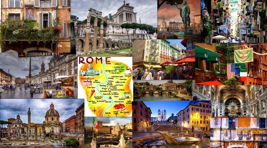 Roma-colaj puzzle online