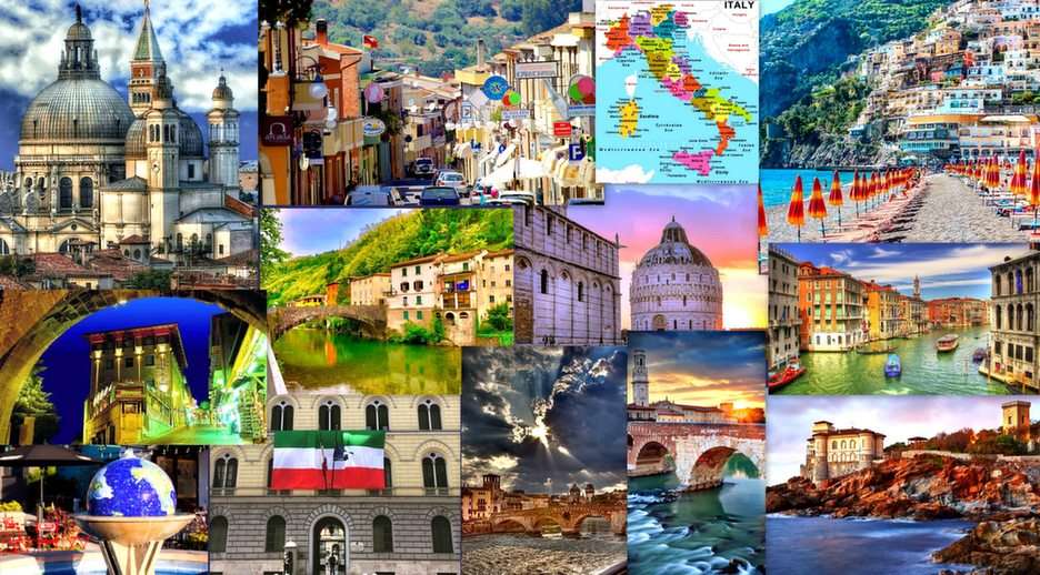 Ιταλία παζλ online από φωτογραφία