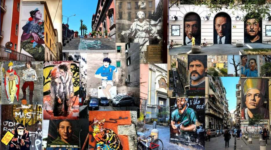 Naples - graffitis puzzle en ligne