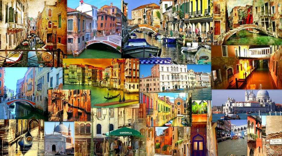 Venise-collage puzzle en ligne à partir d'une photo