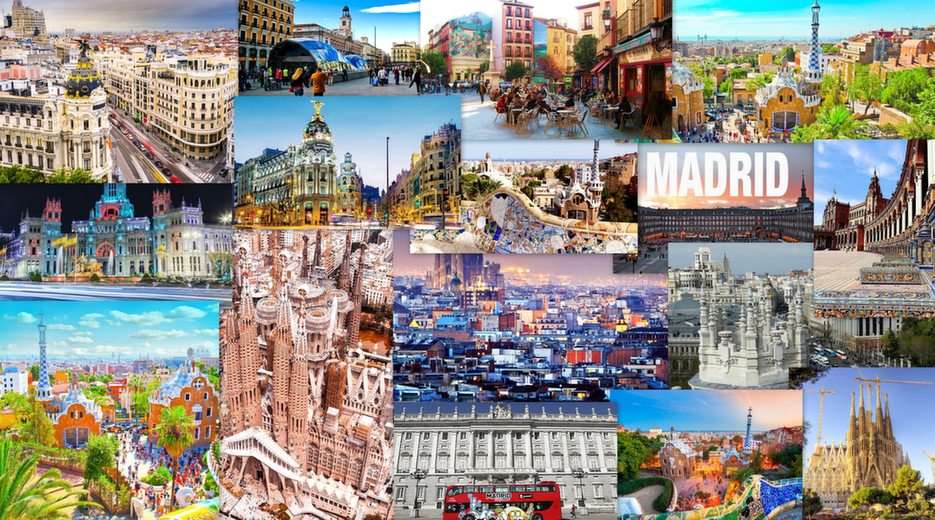 Spanien-Madrid Online-Puzzle vom Foto
