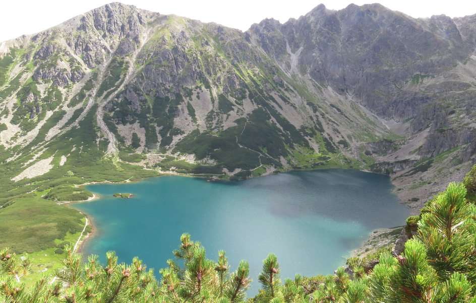 Λίμνη Czarny Gąsienicowy παζλ
