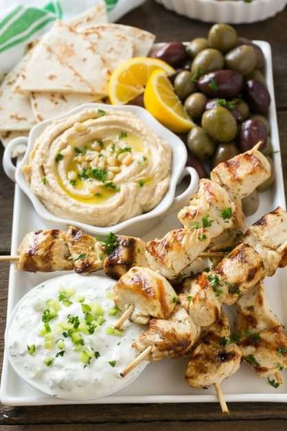 grekisk mat pussel online från foto
