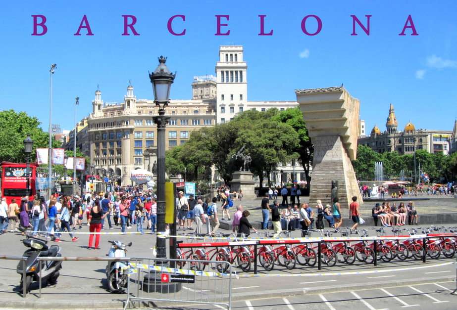 Barcellona puzzle online da foto