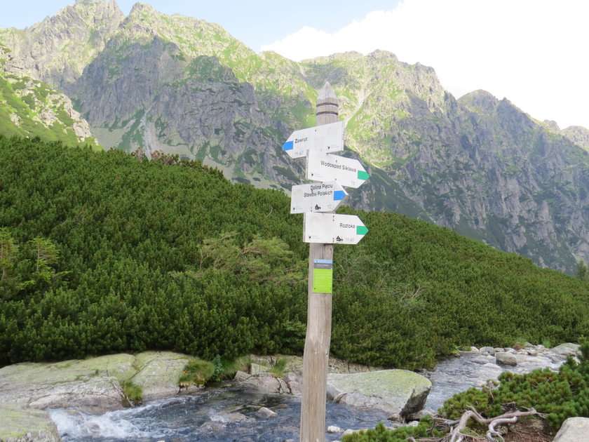 În Munții Tatra puzzle online din fotografie