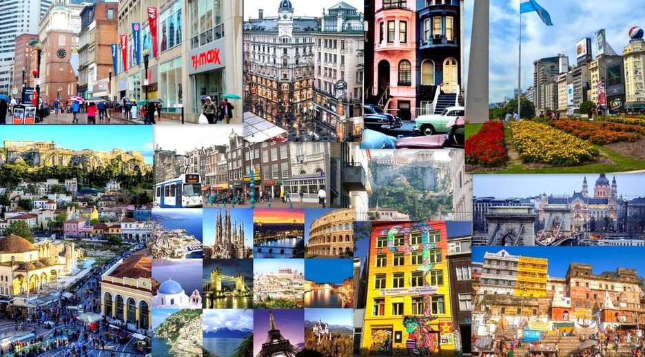 Beautiful vacation spots puzzle online from photo