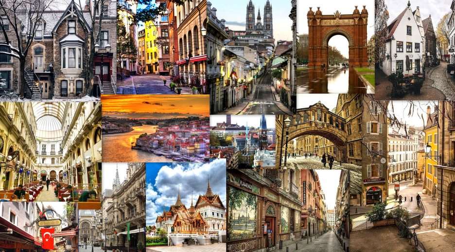 Beautiful vacation spots puzzle online from photo