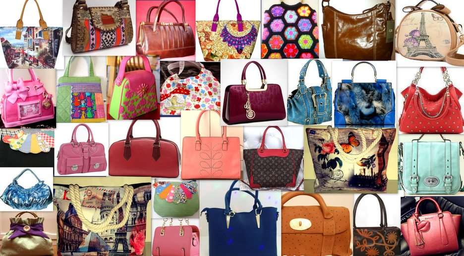 Taschen, Handtaschen ... Online-Puzzle
