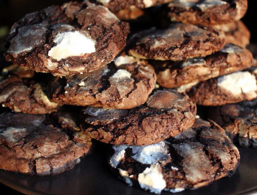 шоколадне печиво онлайн пазл