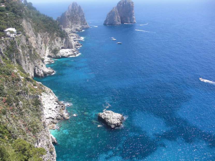 Остров Капри, Италия онлайн пъзел