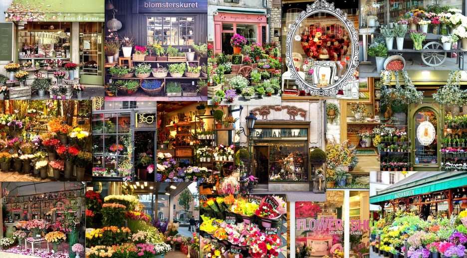 Floristen Online-Puzzle vom Foto