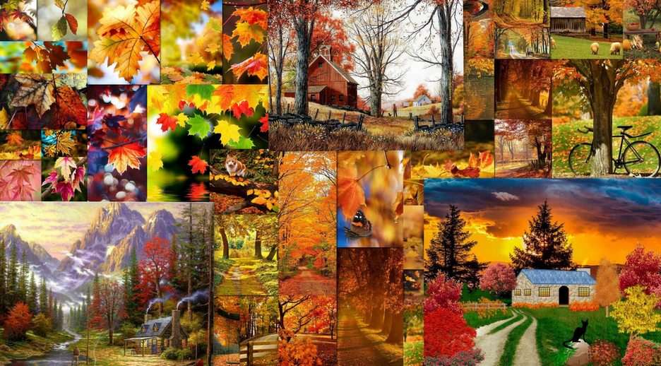 L'automne puzzle en ligne